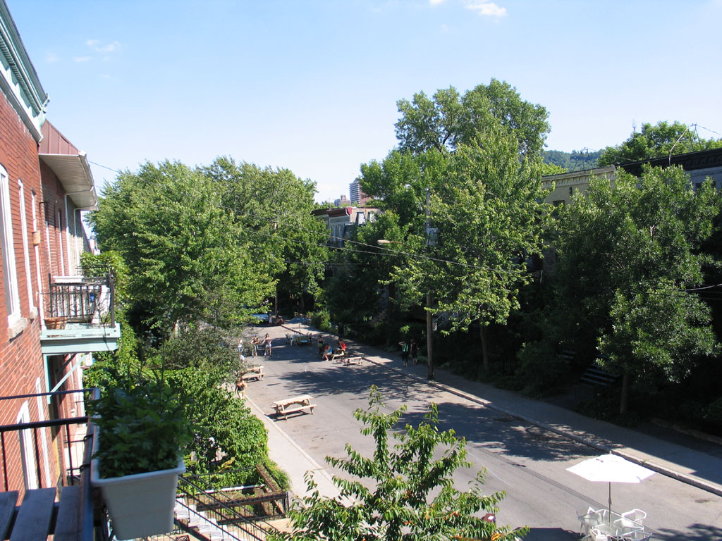 Photographies Fête de la StJean 2006 sur la rue Waverly, Montréal